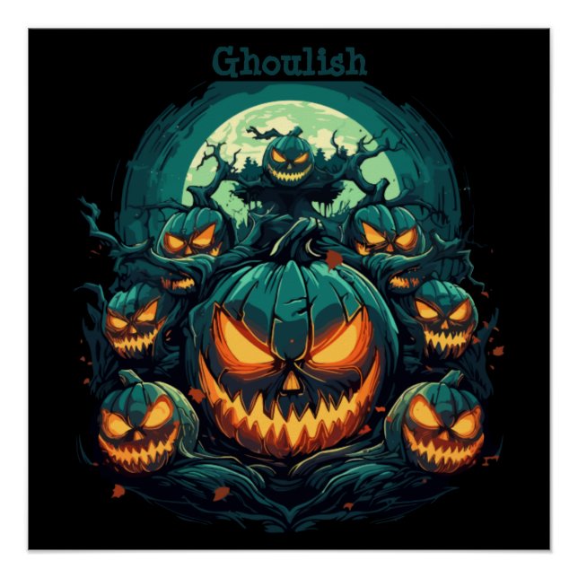 Ghoulish Glare Poster (Front)