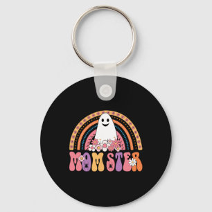 Ghoulish Party Lovers Creepy Zombie Ghost Boo Flow Keychain