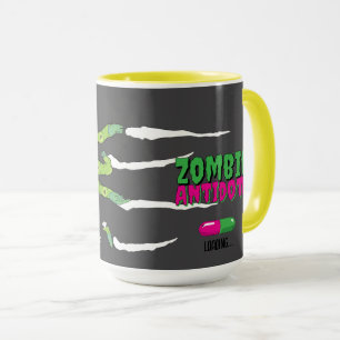 Ghoulishly Fun Savage Mode Zombie Antidote Loading Mug
