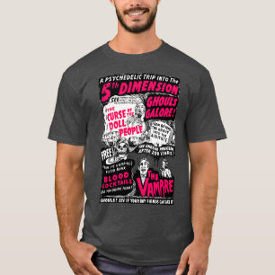 Ghouls Galore Spook Show Poster T-Shirt