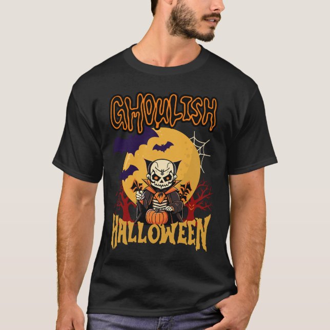 Ghouls Halloween T-Shirt (Front)