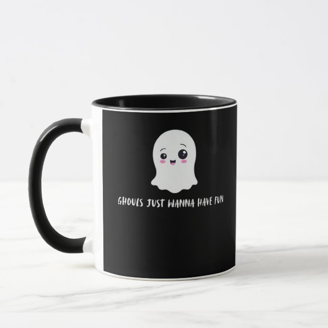Ghouls Just Wanna Have Fun Boo-tiful Autumn Mug (Left)