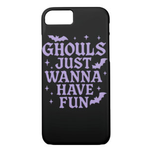 Ghouls Just Wanna Have Fun – Classic Halloween Tee Case-Mate iPhone Case