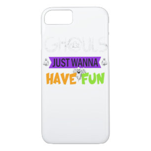 Ghouls Just Wanna Have Fun Funny Autumn Case-Mate iPhone Case