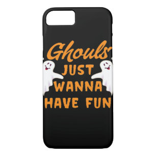 Ghouls Just Wanna Have Fun Funny Autumn Case-Mate iPhone Case