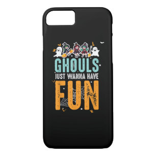 Ghouls Just Wanna Have Fun Funny Halloween Witches Case-Mate iPhone Case