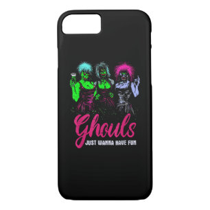 Ghouls Just Wanna Have Fun - Funny Vintage Hallowe Case-Mate iPhone Case