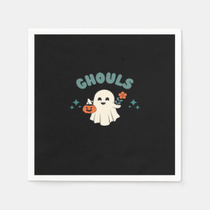 Ghouls Just Wanna Have Fun Halloween Art Funny Quo Napkin