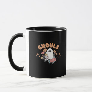 Ghouls Just Wanna Have Fun Halloween Art Sloth Des Mug