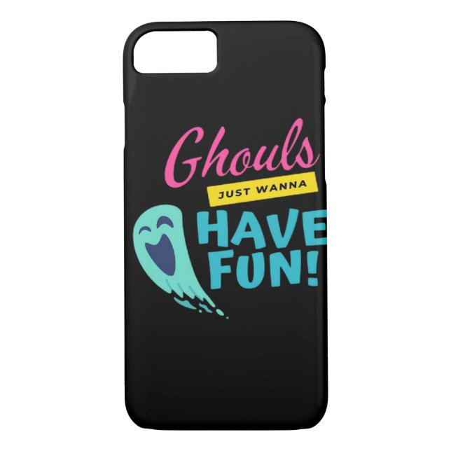 Ghouls Just Wanna Have Fun - Halloween Autumn Vibe Case-Mate iPhone Case (Back)