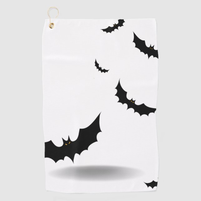 Ghouls Just Wanna Have Fun: Halloween Golf Towels (Front)
