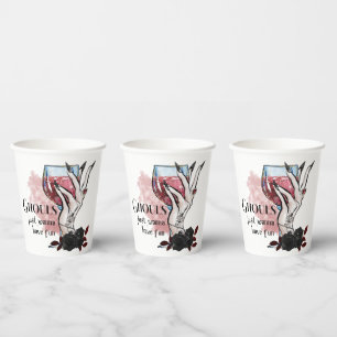 Ghouls Just Wanna Have Fun Halloween  Paper Cups