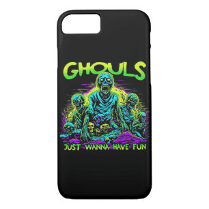 Ghouls Just Wanna Have Fun - Halloween Sloth Desig Case-Mate iPhone Case