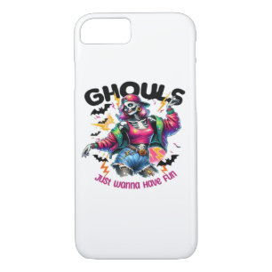 Ghouls Just Wanna Have Fun Halloween Vibes Case-Mate iPhone Case