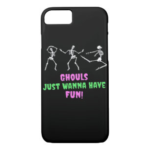Ghouls Just Wanna Have Fun Lazy Sloth Case-Mate iPhone Case