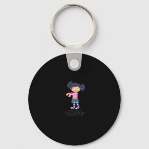 Ghouls Just Wanna Have Fun Quote & Design Keychain