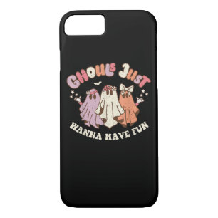 Ghouls Just Wanna Have Fun Retro Halloween Groovy  Case-Mate iPhone Case