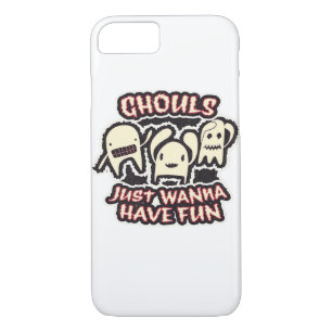 Ghouls Just Wanna Have Fun Retro Spooky Case-Mate iPhone Case