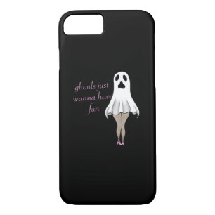 Ghouls Just Wanna Have Fun Slogan Quote Case-Mate iPhone Case
