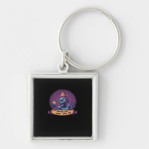 Ghouls Just Wanna Have Fun Sloth & Funny Keychain