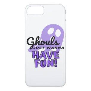 Ghouls Just Wanna Have Fun Sloth Halloween Case-Mate iPhone Case