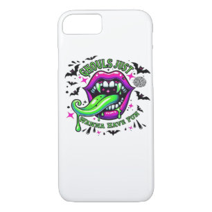 Ghouls Just Wanna Have Fun Sloth Vibe Case-Mate iPhone Case