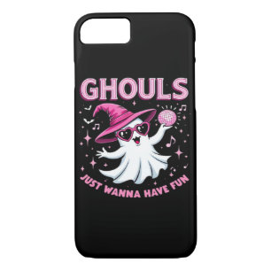 Ghouls Just Wanna Have Fun Spooky Halloween –  Wit Case-Mate iPhone Case
