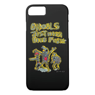 Ghouls Just Wanna Have Fun Spooky Slogan Case-Mate iPhone Case