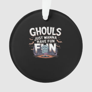 Ghouls veut juste s'amuser - Halloween Citation dr
