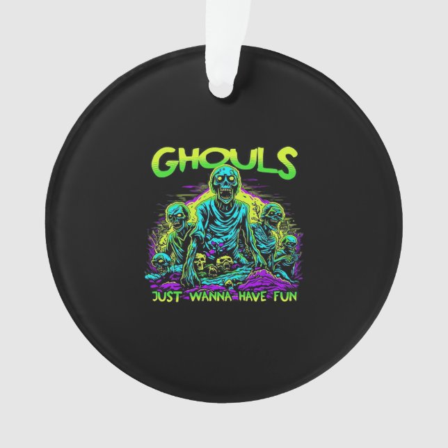 Ghouls veut juste s'amuser - Halloween Sloth Desig (devant)