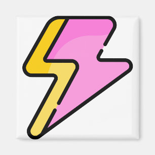 ghtning Bolt Magnet