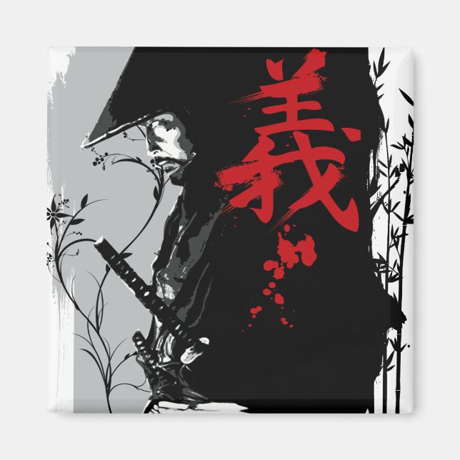 GI Dark Samurai Magnet (Devant)