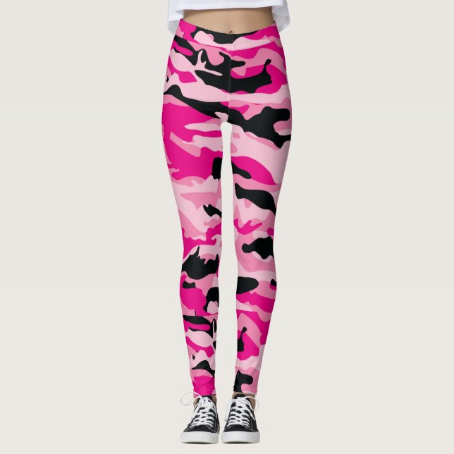 GI JANE Military Camouflage Leggings (Front)