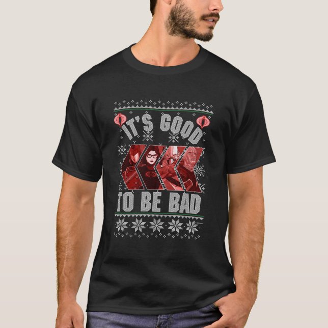 Gi Joe Christmas It'S Good To Be Bad Ugly Sweater (Front)