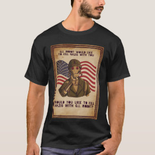 gi robot funny T-Shirt