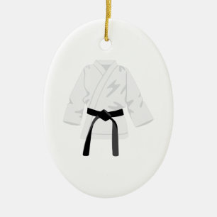 Gi Uniform Ceramic Ornament