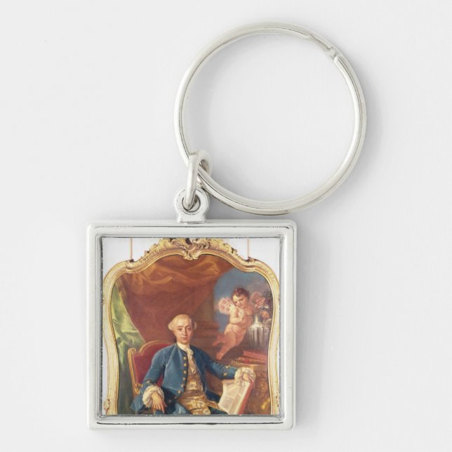 Giacomo Casanova Keychain (Front)