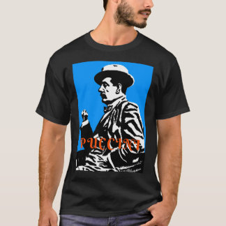 Giacomo Puccini (1858 1924) Digitized T-Shirt