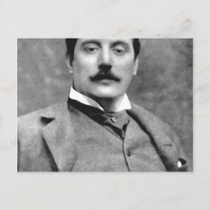 Giacomo Puccini Postcard