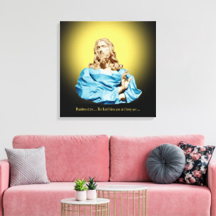 Gian Lorenzo Bernini Bust of Christ 1679 Canvas Print