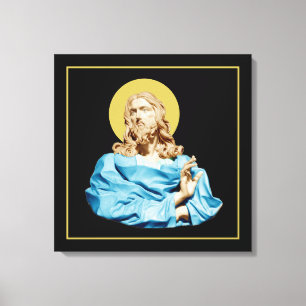 Gian Lorenzo Bernini Bust of Christ 1679  Canvas Print
