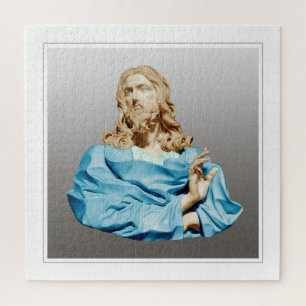 Gian Lorenzo Bernini Bust of Christ 1679  Jigsaw Puzzle