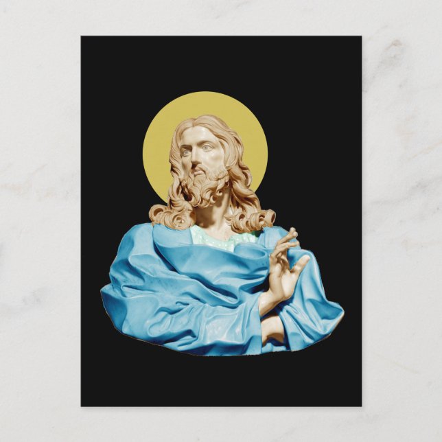 Gian Lorenzo Bernini Bust of Christ 1679  Postcard (Front)