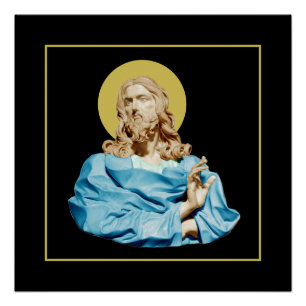 Gian Lorenzo Bernini Bust of Christ 1679  Poster