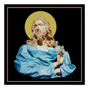 Gian Lorenzo Bernini Bust of Christ 1679  Poster