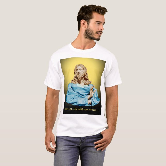 Gian Lorenzo Bernini Bust of Christ 1679 T-Shirt (Front Full)