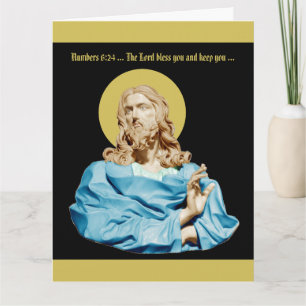 Gian Lorenzo Bernini Bust of Christ 1679 Thank You Card
