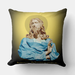 Gian Lorenzo Bernini Bust of Christ 1679 Throw Pillow