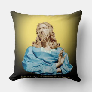 Gian Lorenzo Bernini Bust of Christ 1679 Throw Pillow
