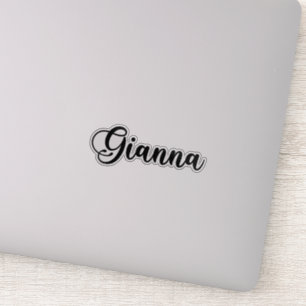 Gianna Name - Handwritten Calligraphy